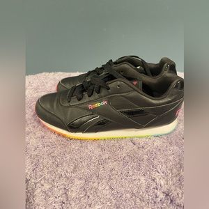 Reebok Royal Classic Jogger 2.0 Rainbow Black Youth Size US 5 Sneakers G57911
